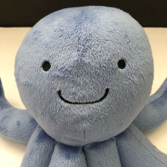 Nautica Kids Brody Blue Octopus Ocean Sea Creature 8 Legs Plush Stuffed Animal - Picture 2 of 7